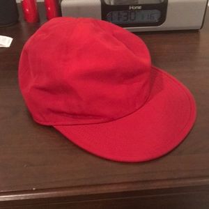Saturday’s NYC Hat Red Nylon